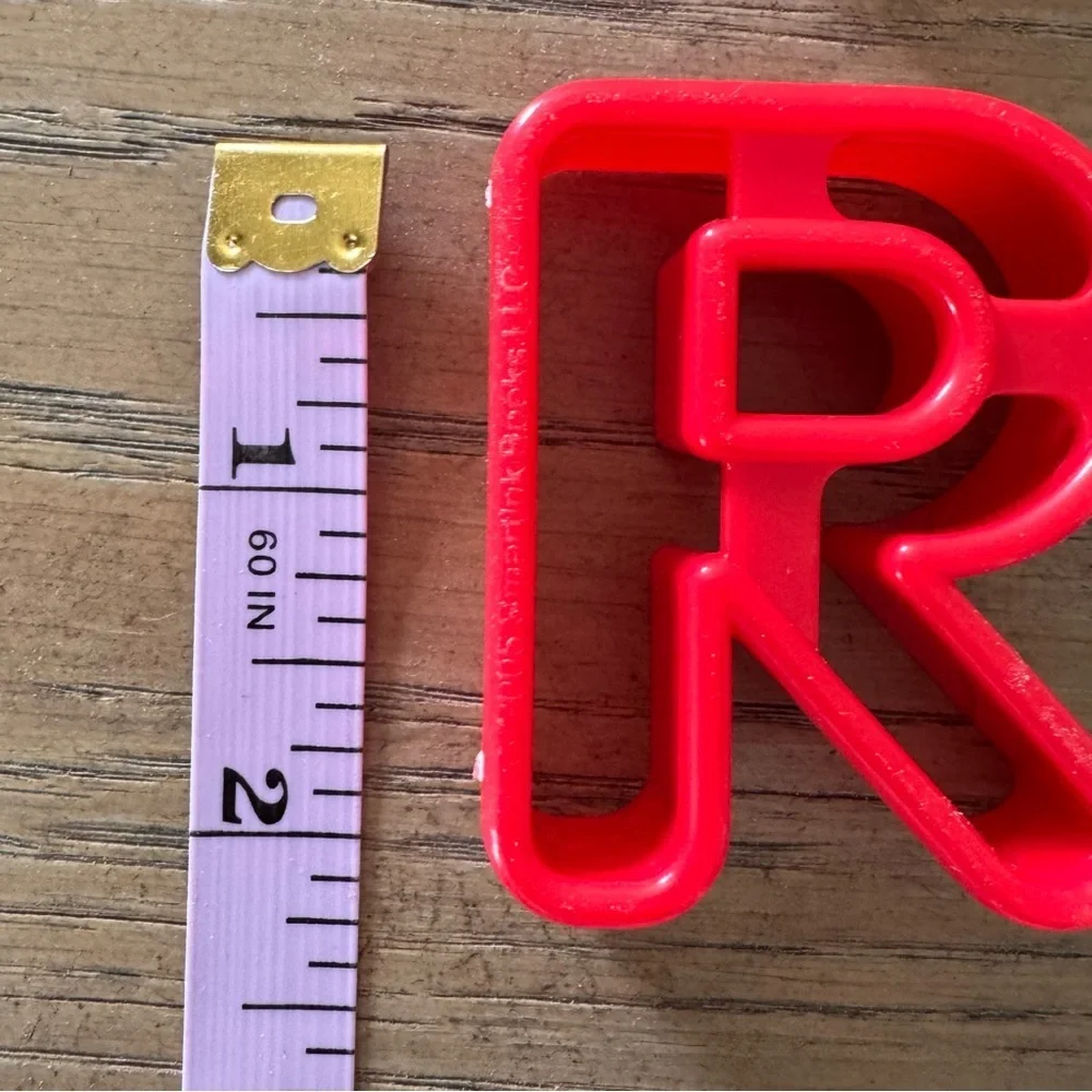 Colorful Alphabet Cookie Cutters Set